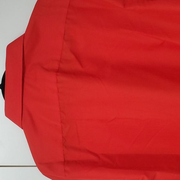 I.K.U. 2XL Mens Red Long Sleeved button down shirt plaid collar interior Reg Fit - Picture 13 of 13